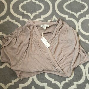 Vintage Havana Short Sleeve Top - Small